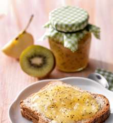 Apple and Kiwi Jam