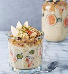 Overnight Oats mit Feigen