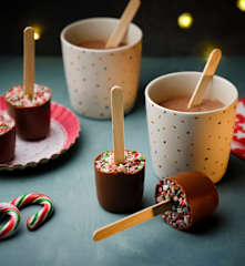 Peppermint Hot Chocolate Stirrers