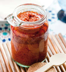 Paté de berenjena y pimiento