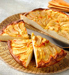 Focaccia dolce alle mele