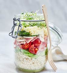 Bunter Schichtsalat