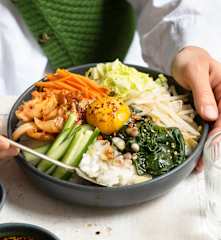Bibimbap végétarien