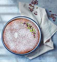 Torta soffice al pistacchio di Bronte