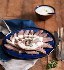 Ozory w sosie chrzanowym na zimno