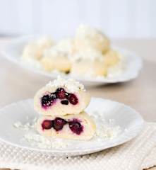 Borůvkové knedlíky