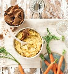 Tartinable aux lentilles corail et curry breton