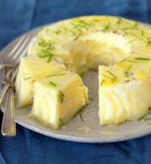 Couronne de pomme de terre à la vapeur