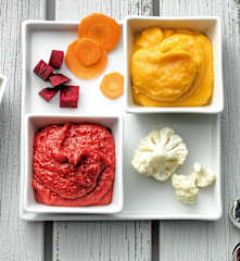 Mixed vegetable mash (purée)