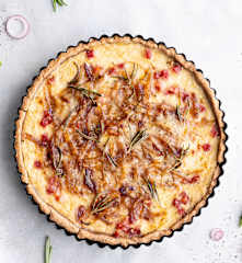 Vollkorn-Zwiebel-Tarte