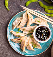 Pork and prawn dumplings