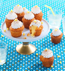 Cupcakes façon tarte au citron meringuée