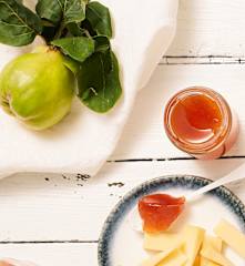 Quittengelee mit Orangenblütenwasser