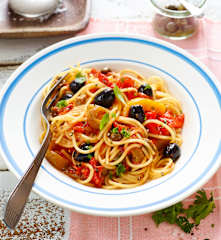 Spaghettini mit Paprika