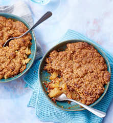 Crumble pomme-cannelle