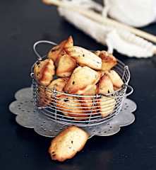Madeleines aux pépites de chocolat
