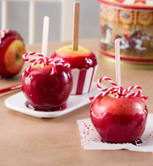 Manzanas caramelizadas