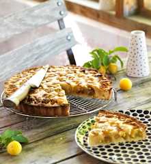 Tarte amandine aux mirabelles