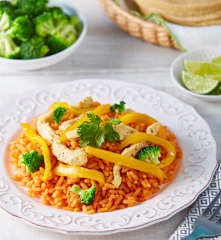 Cocina en niveles: arroz, pollo y brócoli - Demo - presentadores