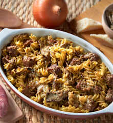 Pasta al forno alla boscaiola (senza glutine)