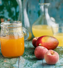 Concentrado de pêssego e manga