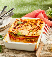Lasagne aux trois poivrons