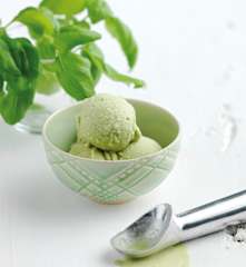 Gelado de manjericão