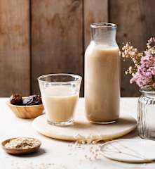 Date and oat milk