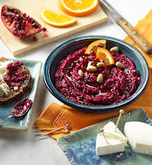 Süßer Rote-Rüben-Dip mit Orange