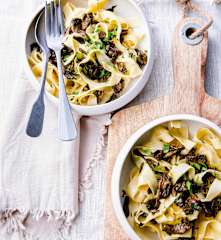 Porçini Mantarlı Tagliatelle