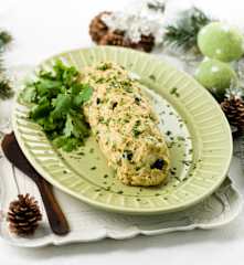 Migas de broa com bacalhau