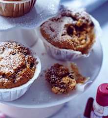 Saftige Pflaumenmuffins