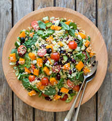 Warm Mediterranean Couscous Salad
