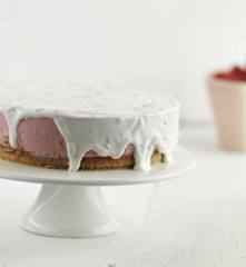 Cheesecake de framboesa