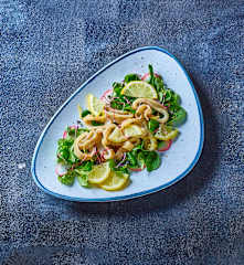 Insalata di calamari al limone