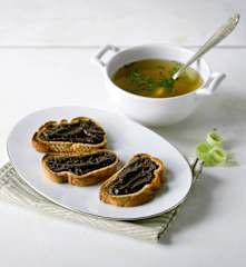 Hühnerleberschnitten