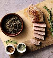 Filete de ternera al vapor