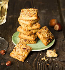 Erdäpfel-Nuss-Ecken