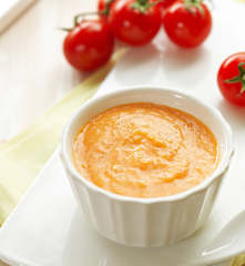 鸡肉番茄米饭糊(10~12个月辅食)