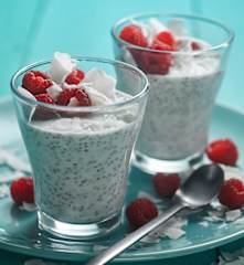 Chia jogurtová sklenička
