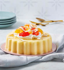 Creamy Orange and Pineapple Jello Mold