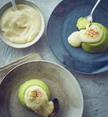 Flan con fonduta al Parmigiano Reggiano (Bimby Friend)