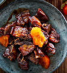 柿子烧排骨