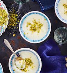 Le muhallebi (pudding turc)