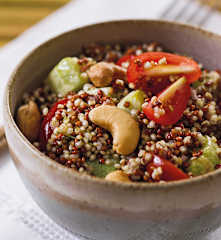 Salada de quinoa