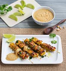 Chicken Satay with Peanut Sauce (Hestan Cue™)
