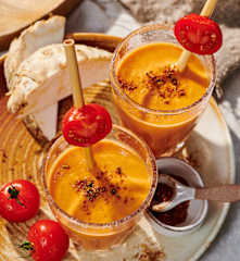 Fruchtiger Tomaten-Shake