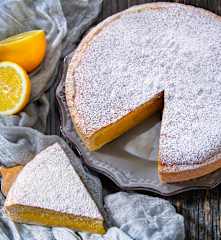 Torta cremosa al limone