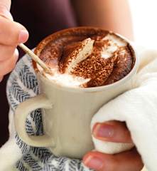 Chocolat blanc chaud