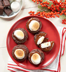 Gooey Hot Chocolate Cookie